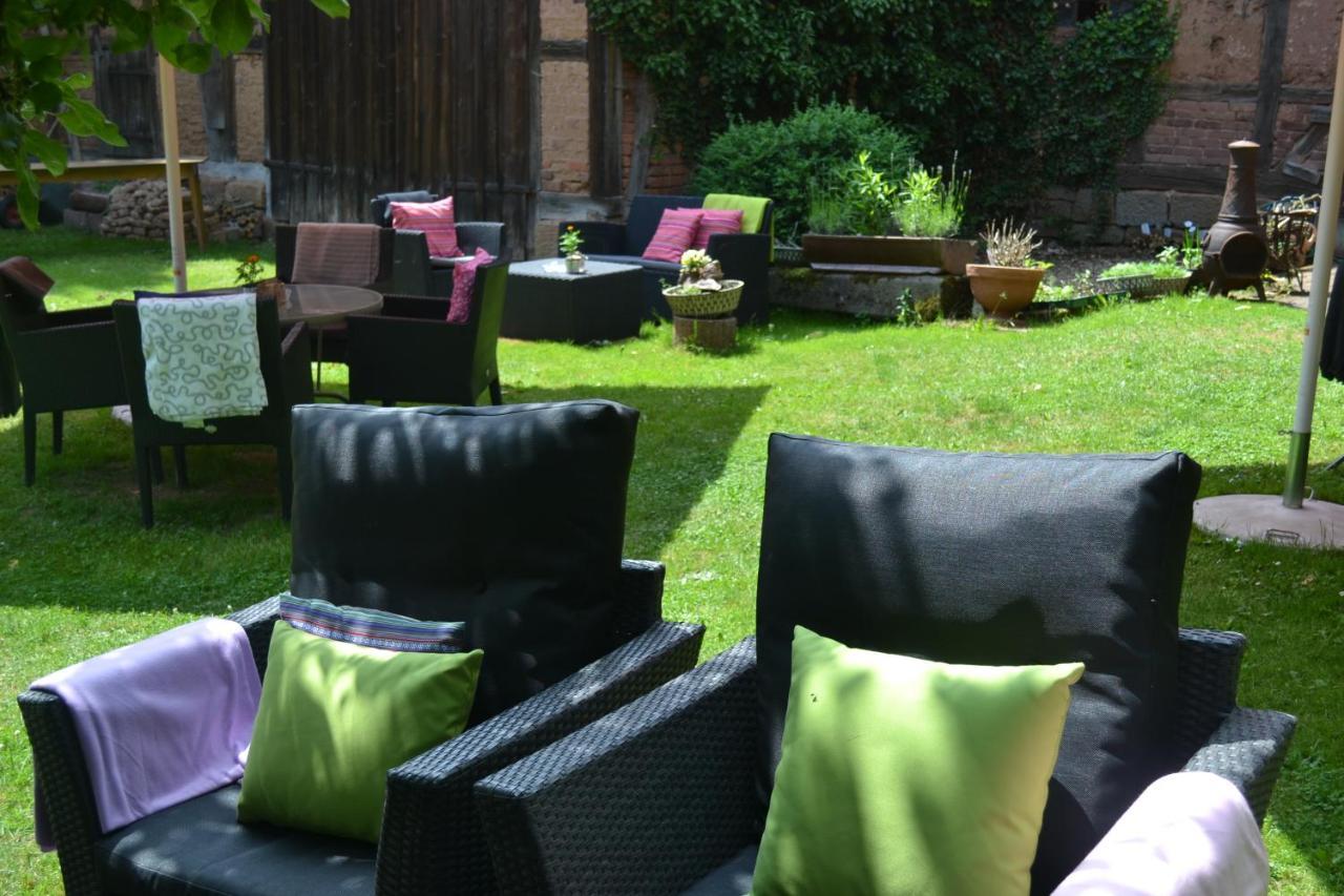 Pension Zum Wilhelm Germerode Экстерьер фото